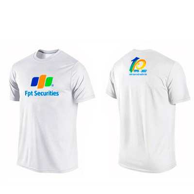 Áo thun cổ tròn, may in theo yêu cầu - Ảnh 2