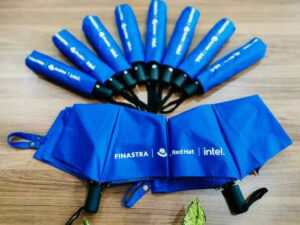 Ô Dù Cầm Tay Gấp 3 – 2 Chiều, tự động, in logo theo yêu cầu - Ảnh 4