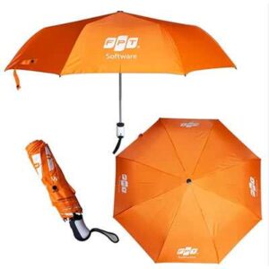 Ô Dù Cầm Tay Gấp 3 – 2 Chiều, tự động, in logo theo yêu cầu